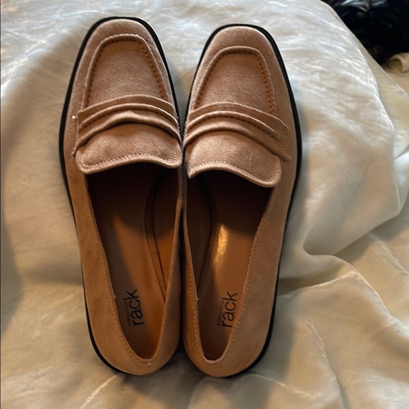 Tan Suede Loafers - Picture 1 of 3